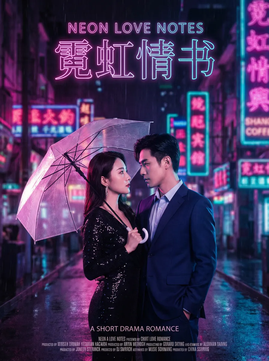 塞班证书申请 热播都市爱情短剧 - 霓虹情书海报